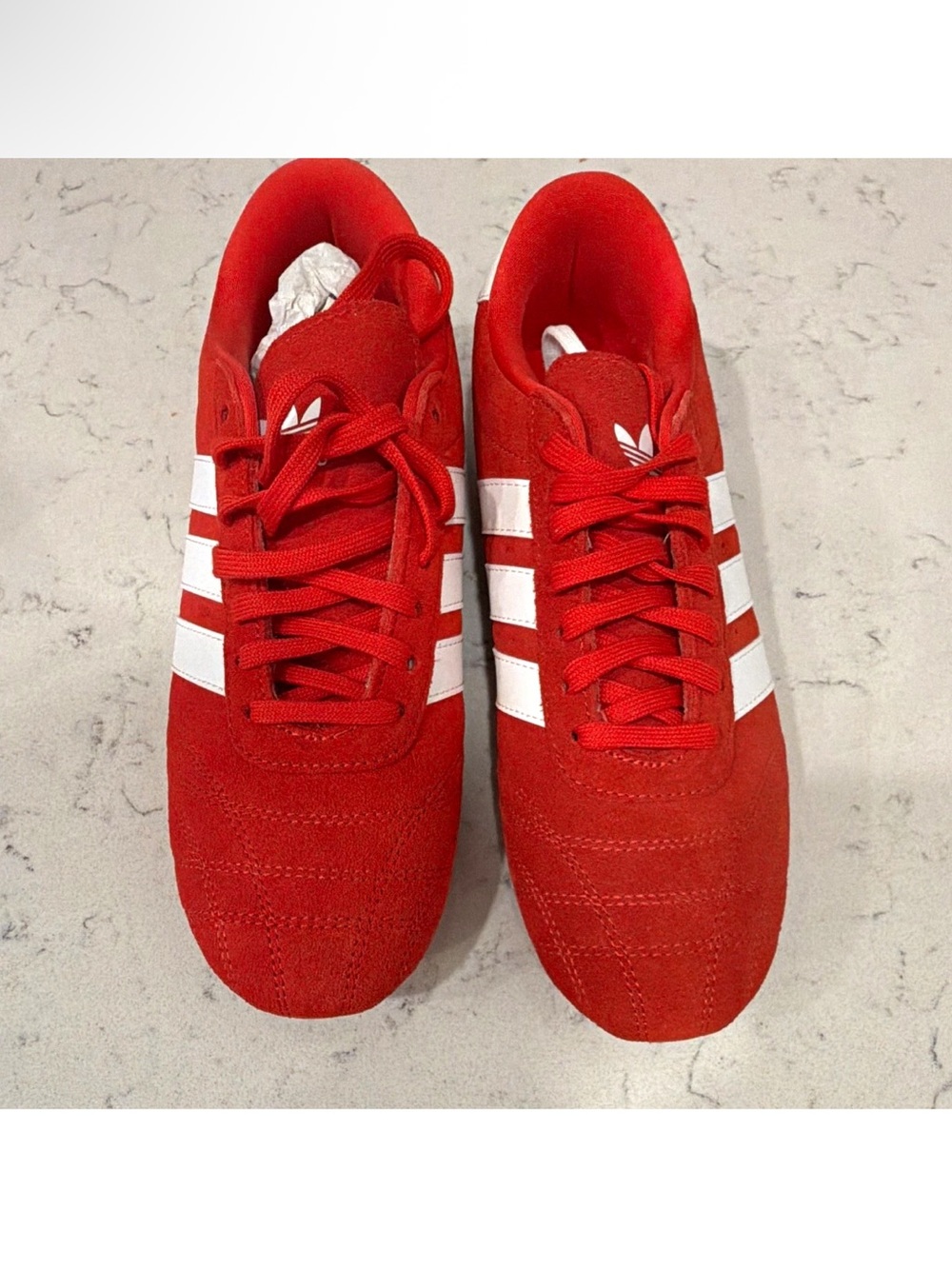 adidas Taekwondo Lace Women’s Sneakers Red/Cloud White/Gum Size 9